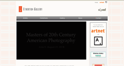 Desktop Screenshot of ethertongallery.com